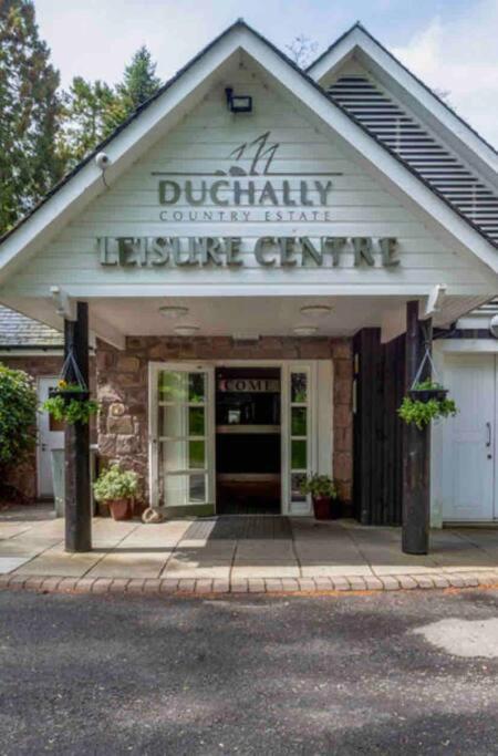 Ryder Cup Lodge Duchally - Free Access To Leisure Club Swimming Pool Hot Tub Steam Room - Starlink Satellite Internet - Sky Glass Now Dog Friendly For 2025 Auchterarder Ngoại thất bức ảnh